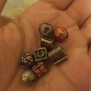 8 authentic pandora charms